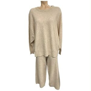 Jenni Kayne Beige Lounge Set Size M